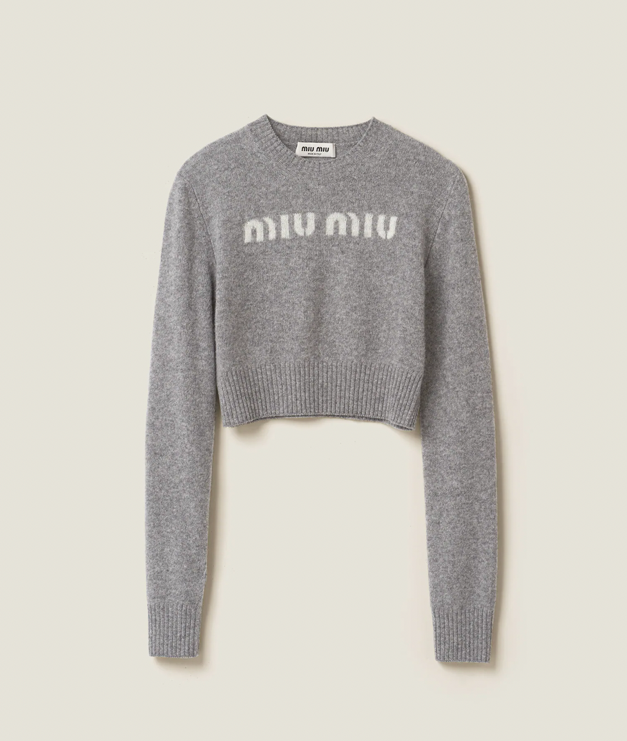 MM STRICKPULLOVER GRAU